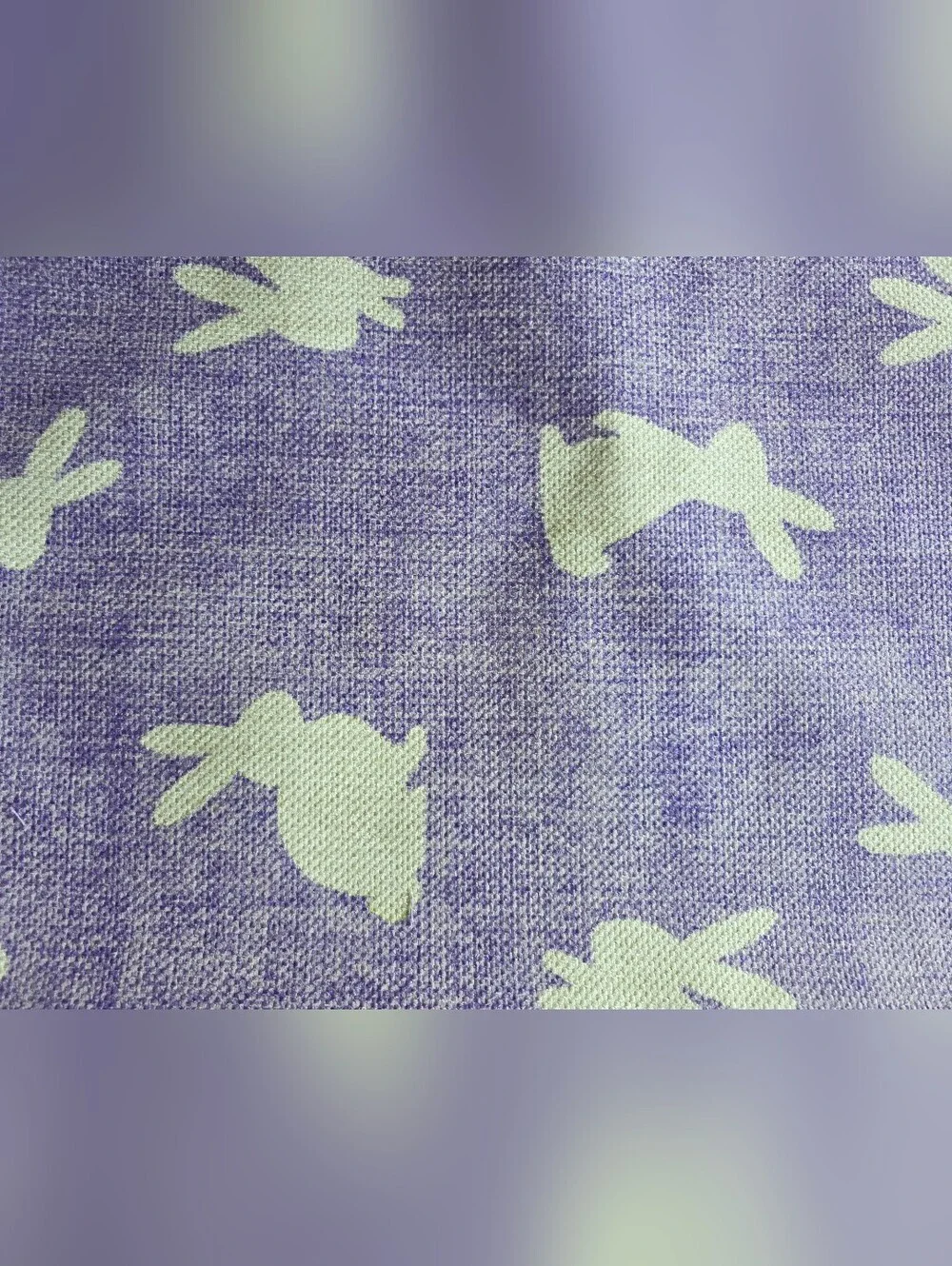New Room Essentials Easter Bunnies Scatter Leaping Accent Rug Lilac 24